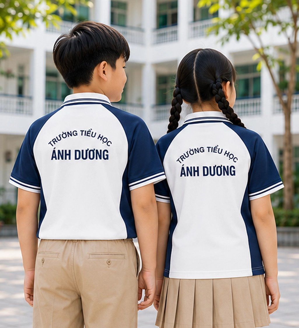 Áo đồng phục tiểu học GTS07