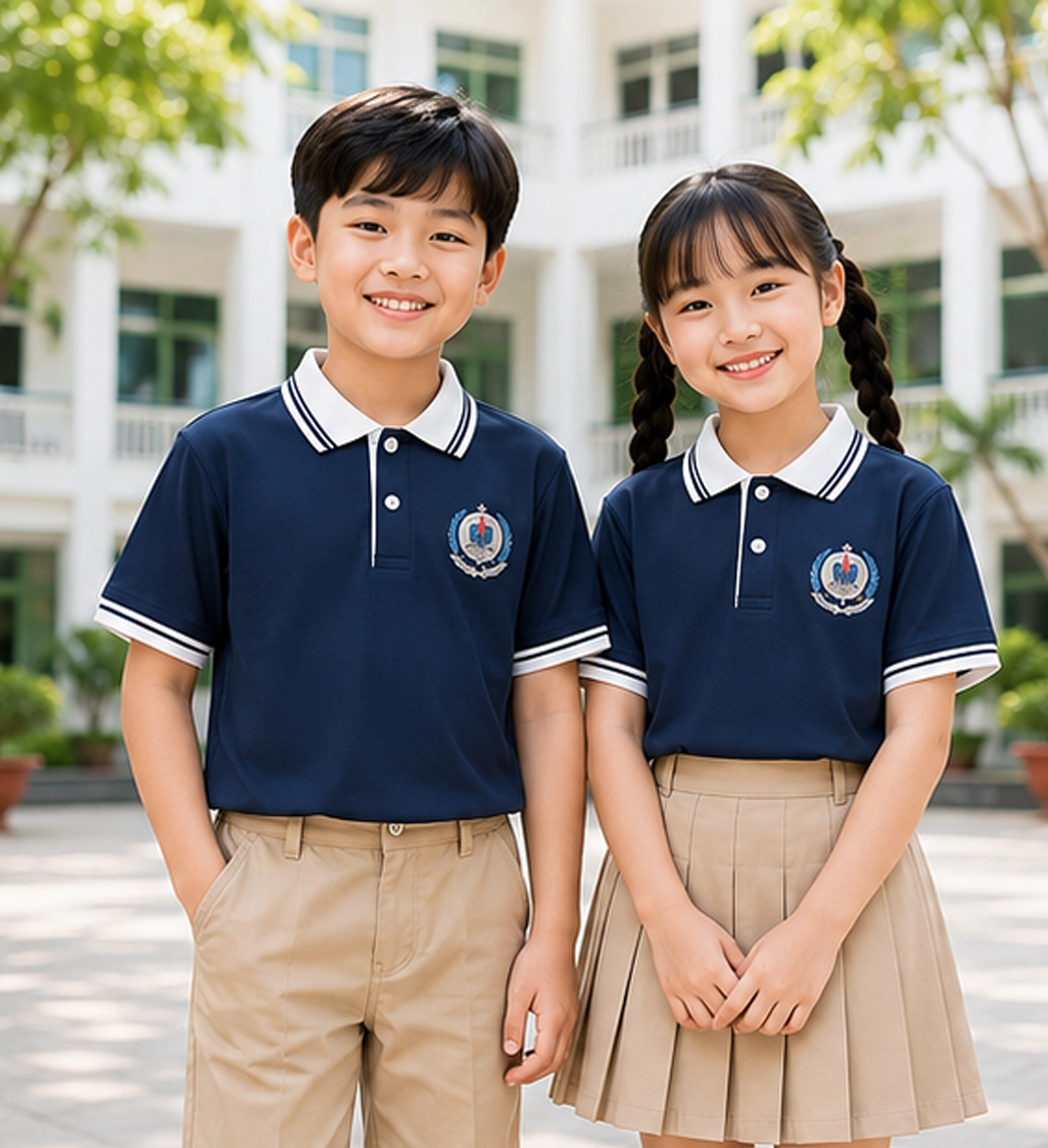 Áo đồng phục tiểu học GTS03
