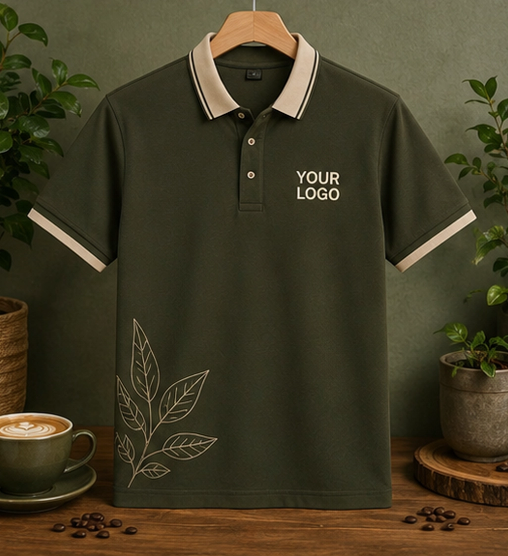 Áo đồng phục quán cafe 2