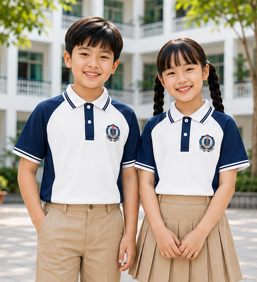 Áo đồng phục tiểu học GTS07