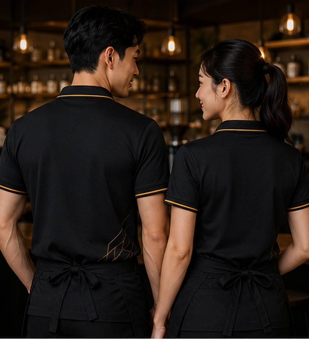 Áo đồng phục quán cafe 3