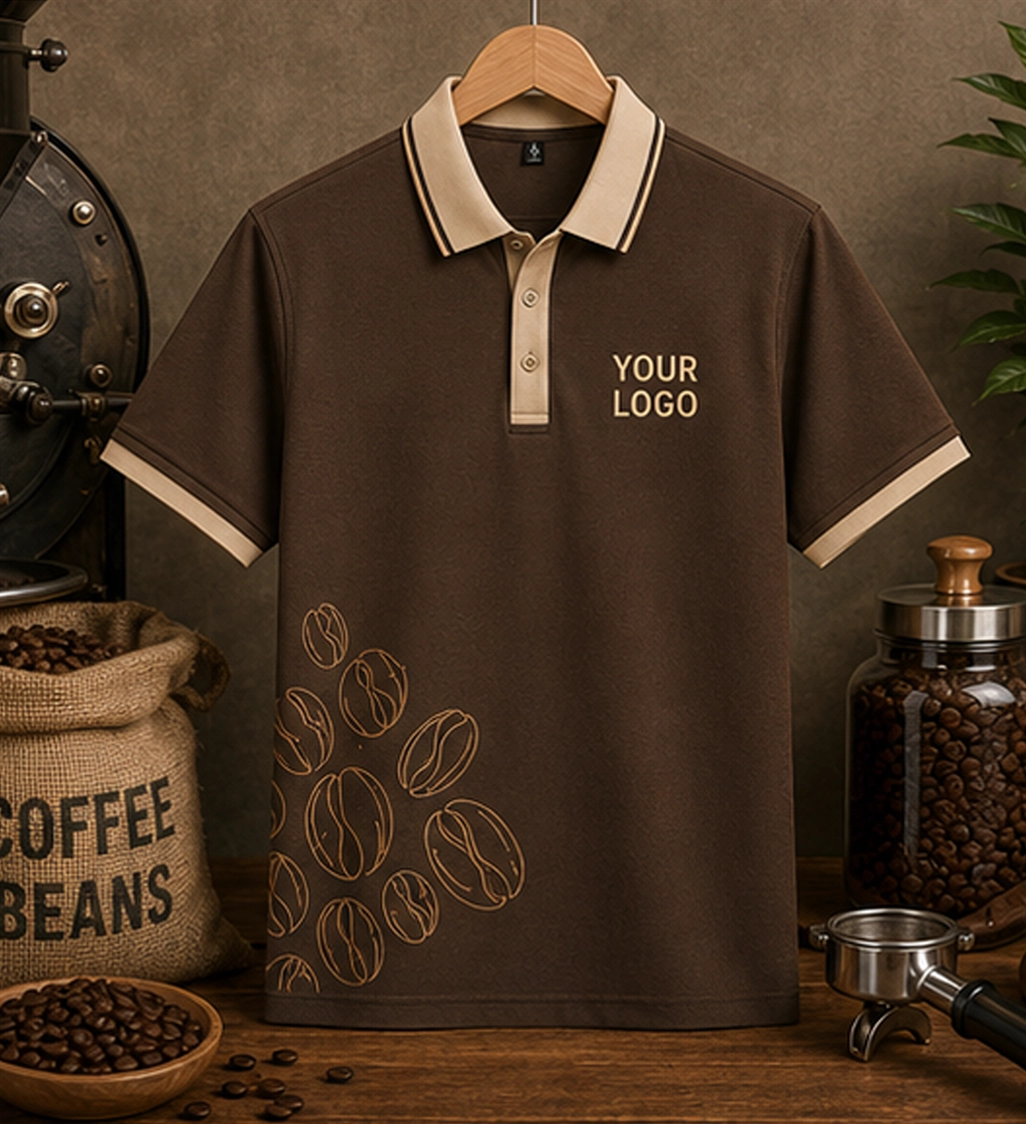 Áo đồng phục quán cafe 4