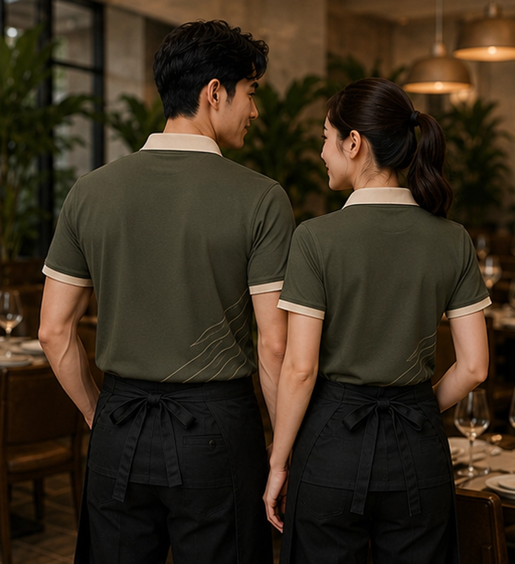 Áo đồng phục nhà hàng 6