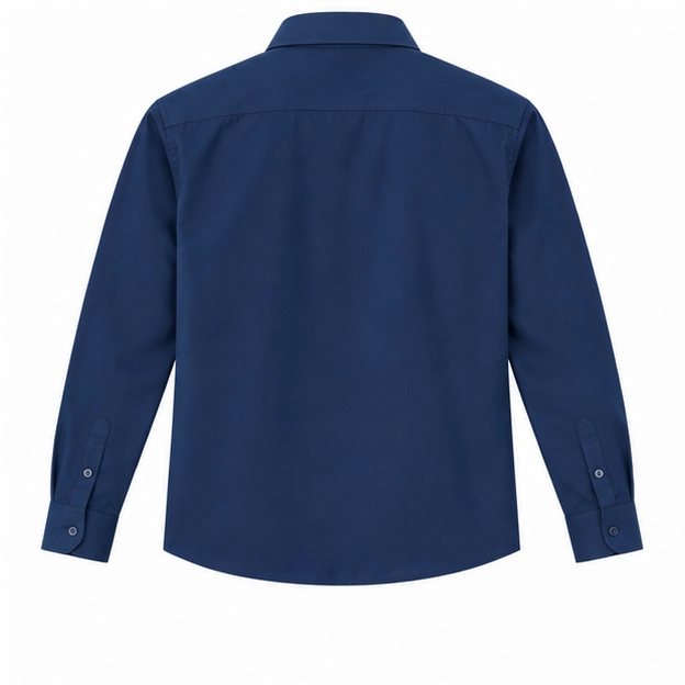 Áo đồng phục sơ mi xanh navy GT06