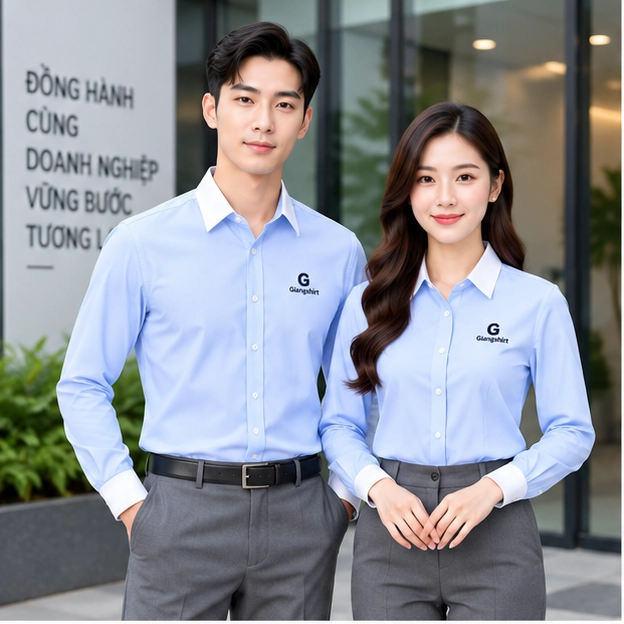 Áo đồng phục so mi GT04