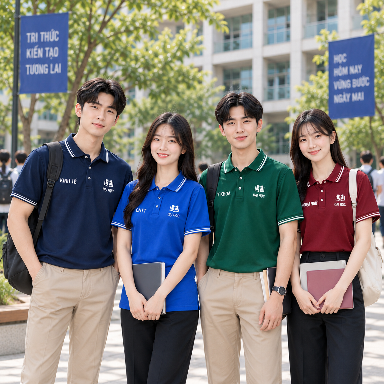 Áo đồng phục đại học 9