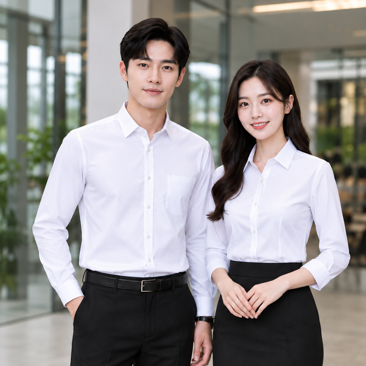 Áo đồng phục sơ mi doanh nghiêp gt02