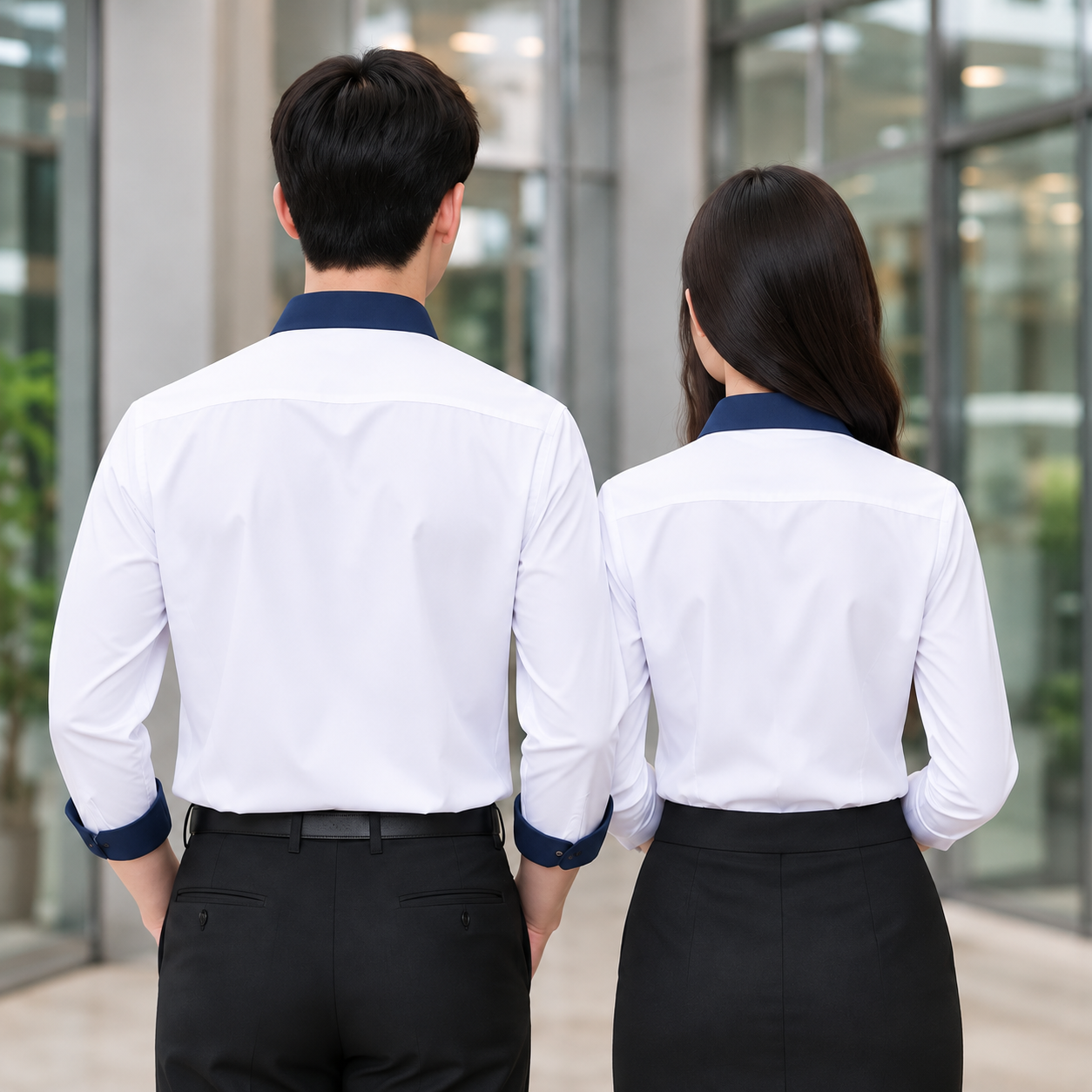 Áo đồng phục sơ mi doanh nghiêp gt01