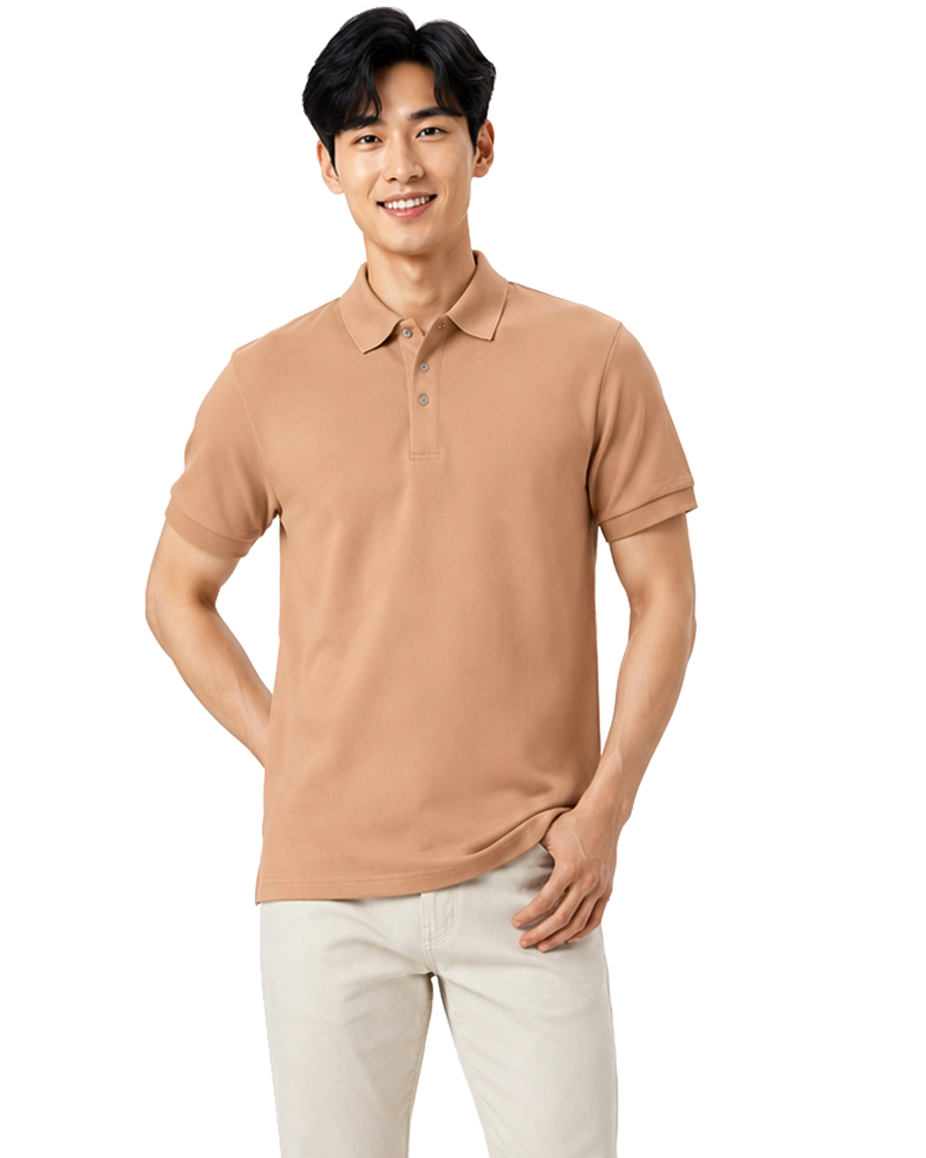 Áo polo người lớn - Cà phê 3